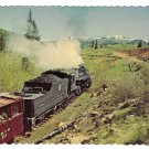 Cumbres Toltec Scenic Railroad Passenger Train RR Steam Engine Lobato Curve Vtg Postcard 4X6 Cumbres Toltec Scenic Railroad Passenger Train RR Steam Engine Lobato Curve Vtg Postcard 4X6