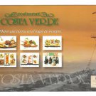 Lima Peru Restaurant Costa Verde Barranquito Beach Modern 4X6 Advertising Postcard