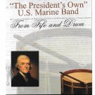 United States Marine Band From Fife and Drum Concert Modern Advert Postcard United States Marine Band From Fife and Drum Concert Modern Advert Postcard
