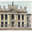 Italy Rome Basilica Giovanni in Laterano Vintage Postcard Roma UND