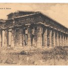 Italy Pesto Tempio di Nettuno Temple of Neptune Paestum 1908 Postcard Italy Pesto Tempio di Nettuno Temple of Neptune Paestum 1908 Postcard