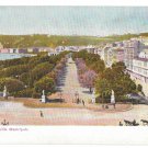 Naples Italy Napoli Villa Municipale Comunale Peoples Park Vintage Postcard