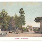 Italy Roma S Sebastiano Vintage Postcard Alterocca Terni 3412
