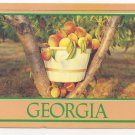 Georgia Peaches 1993 Steve Yost Postcard 4X6 A peachey place to be