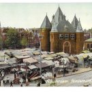 Netherlands Holland Amsterdam Nieuwmarkt met Waag New Market A Vigevano Postcard