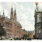 Netherlands Holland Amsterdam Rijks Postkantoor Post Office Vintage Vigevano Postcard