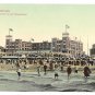Netherlands Holland Scheveningen Beach Palace Hotel Seaside 1908 Postcard