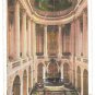 France Versailles Palace Interieur La Chapelle Chapel Interior Postcard