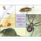 Modern Advertising Postcard Exterminator Pest Control Rat Cockroach Insects Ad Modern Advertising Postcard Exterminator Pest Control Rat Cockroach Insects Ad