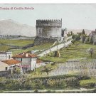 Italy Rome Tomba Cecilia Metella Via Appia Mausoleum Tomb Vintage Postcard
