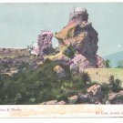 Italy Capri Faro di Tiberio Lighthouse of Tiberius Tower Vintage Postcard
