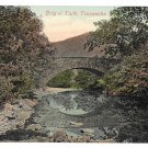 Scotland Trossachs Brig o Turk Bridge Vintage Valentine Series Postcard ca 1908