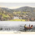 Scotland Trossachs Hotel Stirlingshire View from Loch Rowboat Vintage Postcard Scotland Trossachs Hotel Stirlingshire View from Loch Rowboat Vintage Postcard