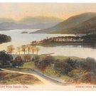 UK Coniston Water from Beacon Crag Vintage Abraham's Series Color Postcard