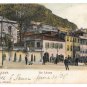 Gibraltar The Library Vintage 1908 V B Cumbo Tinted Postcard