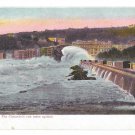 Italy Napoli Via Caracciolo con Mare Agitato Promenade Rough Sea Vintage Naples Postcard