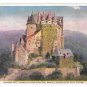 Prudential Insurance Co Schloss Elz Germany Castle Halftone Advertising Postcard