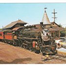 New Hope Ivyland Railroad Steam Train Bucks County PA Station 1972 Postcard