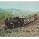 Sightseers Ride Old Steam Lokie Anthracite Coal Train Postcard Ashland PA RR
