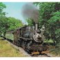Strasburg PA Oldest Shortline Railroad 1890 Period Steam Locomotive Train Railway Postcard