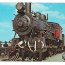 Amish Boys Strasburg Railroad Old 98 Steam Locomotive Train Railway Postcard