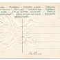 Happy Birthday Roses Embossed Gilded Vintage Postcard