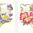Flowers Scenic Vignettes Castle River Punting Boat 2 Vintage Embossed Postcards Flowers Scenic Vignettes Castle River Punting Boat 2 Vintage Embossed Postcards