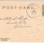 Birthday Happy Returns Horseshoe Shamrocks Ladybugs Cottage Vintage Embossed Postcard