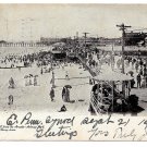 Asbury Park NJ 1904 Beach Boardwalk from the Arcade J Murray Jordan UDB Postcard Asbury Park NJ 1904 Beach Boardwalk from the Arcade J Murray Jordan UDB Postcard
