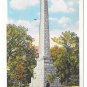 Quebec Canada Wolfe and Montcalm Monument Postcard