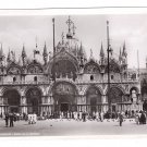 Italy RPPC Venezia Basilica S Marco Real Photo Postcard 1938 Bromostampa Torino