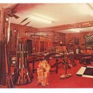 Safari Outfitters Store Ridgefield CT Interior Advertising Postcard Guns Firearms