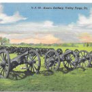 PA Valley Forge National Park Knox Artillery Cannon Vintage Postcard Military PA Valley Forge National Park Knox Artillery Cannon Vintage Postcard Military