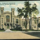 CT Hartford Wadsworth Athenaeum and Davis Spencer Morgan Memorial Postcard Vntg