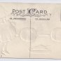 Thanksgiving Girl Pumpkins Child Roast Turkey Gold Embossed Vintage Postcard