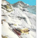 Switzerland Alps Jungfraujochbahn Train Eiger Glacier Vtg Postcard 4X6
