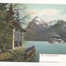 Switzerland Tellskapelle Lake Lucerne Vintage UDB Postcard c 1905
