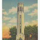 MI Detroit Nancy Browns Peace Carillon Belle Isle Vtg 1943 Linen Postcard