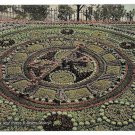 Edinburgh Scotland Floral Clock West Princes St Gardens Vntg Valentines Postcard Edinburgh Scotland Floral Clock West Princes St Gardens Vntg Valentines Postcard