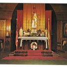 VT Isle La Motte Altar Fort St Anne Shrine Vintage Postcard Vermont