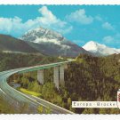 Austria Europabrucke Tirol Tyrol Europa Bridge Alps Postcard 4X6 Vintage