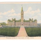Canada Ottawa Houses of Parliament PECO Postcard Vintage