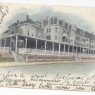 Atlantic City NJ Pennhurst Hotel Michigan Ave 1906 Hand Colored Postcard UDB