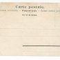 Switzerland Chateau Chillon Castle Dent du Midi Sailboat Vtg c1905 UDB Postcard