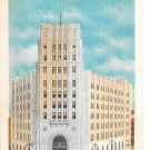Canada Winnipeg Manitoba Dominion Public Building Vintage Linen Postcard Valentine Edy