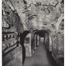 Roma Italy Rome Catacomb di S. Domitilla Gallery Flaviens Vtg Postcard 4X6
