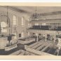 Boston MA Old South Meeting House Interiors Meriden Gravure 4 Collotype postcards