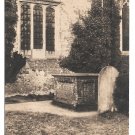UK Stoke Poges Poet Thomas Grays Tomb Country Churchyard Vintage Postcard England