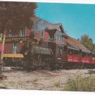 RR Depot Short Line Steam Engine Train Nevada City Montana Postcard 1976