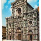 Italy Florence Cathedral Firenze Vtg 4X6 Postcard 1966